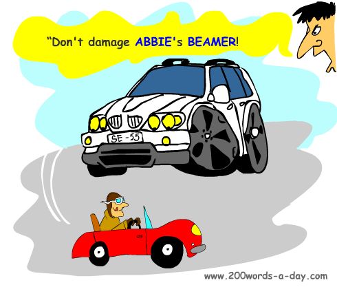 French verb se abimer - French for get damaged. Daily French Verb Lesson